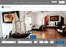 Tablet Screenshot of hotelcalypsocancun.com